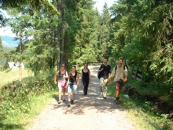 on the way to Scarisoara Ice cave