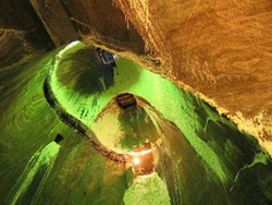 inside the salt mine