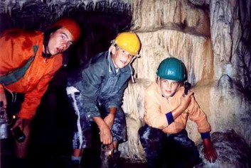 inside the Wind Cave